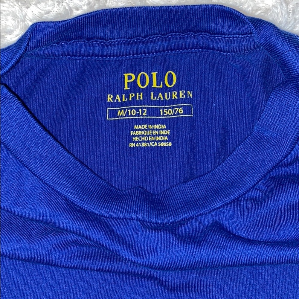 Boys Polo Ralph Lauren Long Sleeve T-Shirt - Picture 3 of 9